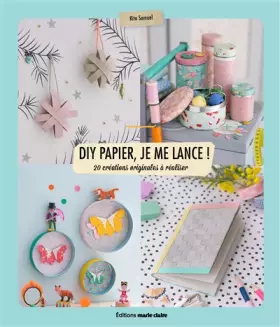 Couverture du produit · Do it yourself en papier, je me lance !: 20 créations originales à réaliser