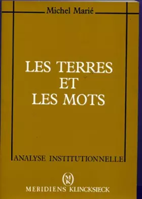 Couverture du produit · Les Terres et les mots. Une traversée des sciences sociales