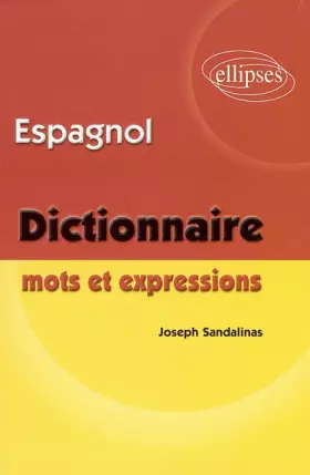 Couverture du produit · Espagnol : Mots et expressions (dictionnaire)