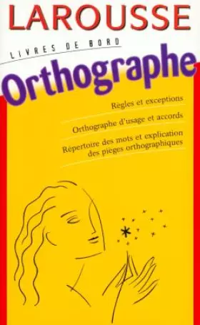 Couverture du produit · Orthographe