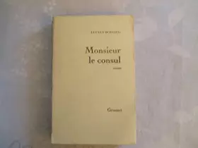 Couverture du produit · Monsieur le consul