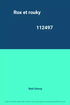 Couverture du produit · Rox et rouky                                                                                  112497