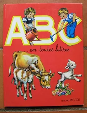 Couverture du produit · ABC en toutes lettres (illustrations de Mariapia probablement)