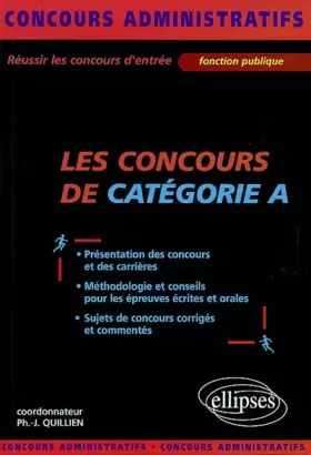 Couverture du produit · Les concours administratifs de catégorie A