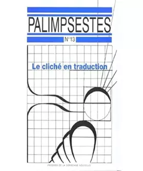 Couverture du produit · Cliché en traduction (Le)