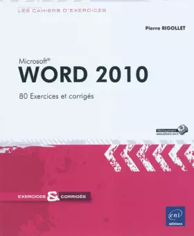 Couverture du produit · Word 2010