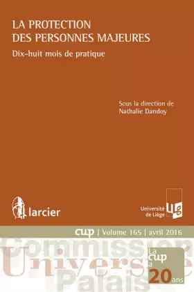 Couverture du produit · La protection des personnes majeures