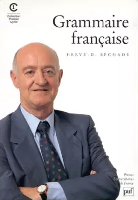 Couverture du produit · Grammaire française