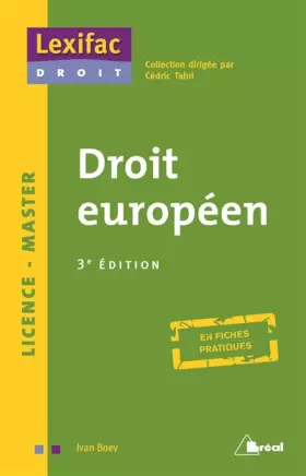 Couverture du produit · Droit européen