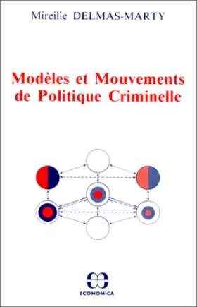 Couverture du produit · Modèles et mouvements de politique criminelle
