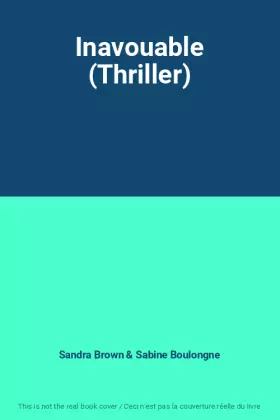 Couverture du produit · Inavouable (Thriller)