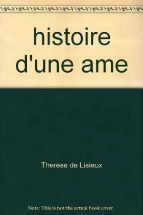 Couverture du produit · Histoire d'une âme