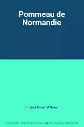 Couverture du produit · Pommeau de Normandie