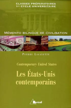 Couverture du produit · Les Etats-Unis contemporains.: Mémento bilingue de civilisation