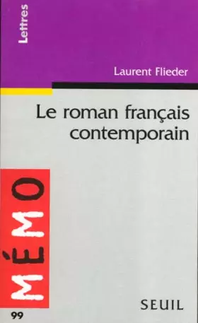 Couverture du produit · Le Roman français contemporain