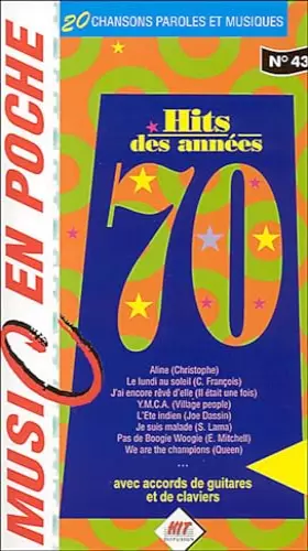 Couverture du produit · Hit des Années 70 (music en poche n° 43)