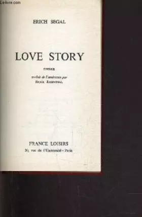 Couverture du produit · Love Story