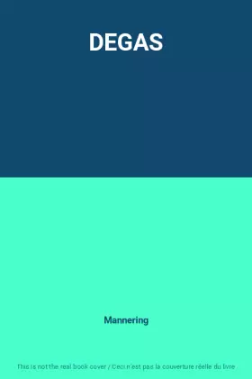 Couverture du produit · DEGAS