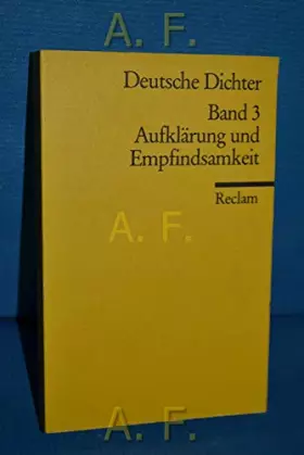 Couverture du produit · Deutsche Dichter. Leben und Werk deutschsprachiger Autoren: Aufklärung und Empfindsamkeit