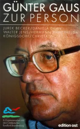 Couverture du produit · Zur Person, Bd.1, Jurek Becker, Daniela Dahn, Walter Jens, Hermann Kant, Helga Königsdorf, Christa Wolf