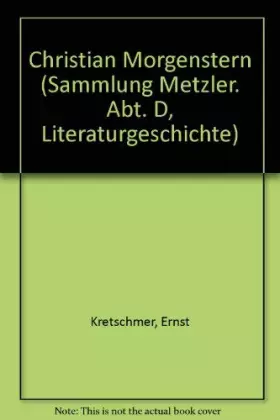 Couverture du produit · Christian Morgenstern