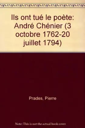 Couverture du produit · Ils ont tué le poète. Biographie