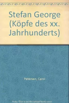 Couverture du produit · Stefan George.