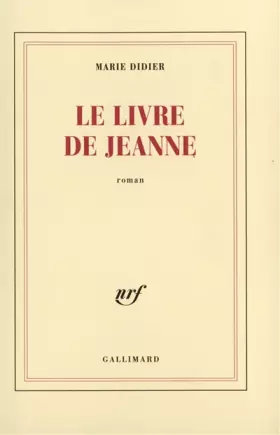 Couverture du produit · Le Livre de Jeanne
