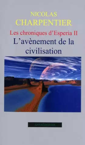 Couverture du produit · L'avènement de la civilisation