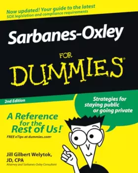 Couverture du produit · Sarbanes-Oxley For Dummies
