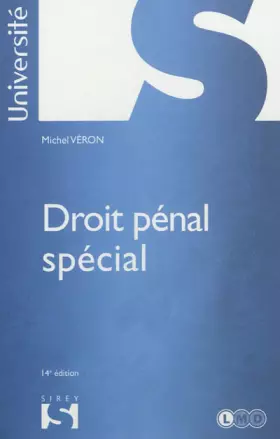 Couverture du produit · Droit pénal spécial - 14e éd.: Université