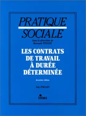 Couverture du produit · Les contrats de travail à durée déterminée, 2e édition (ancienne édition)