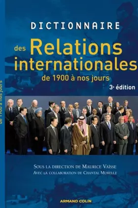 Couverture du produit · Dictionnaire des relations internationales de 1900 à nos jours
