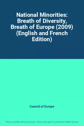 Couverture du produit · National Minorities: Breath of Diversity, Breath of Europe (2009) (English and French Edition)