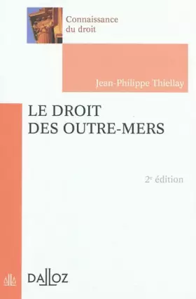 Couverture du produit · Le droit des outre-mers