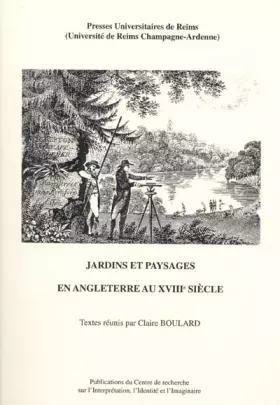 Couverture du produit · Jardins et paysages en Angleterre au XVIIIe siècle