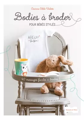 Couverture du produit · Bodies à broder pour bébés stylés
