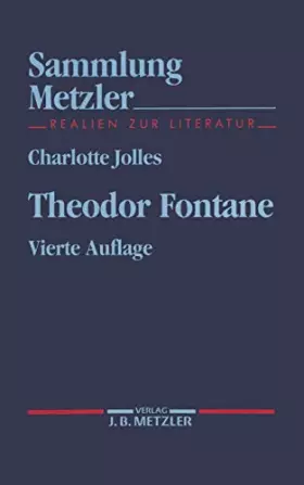 Couverture du produit · Theodor Fontane (Sammlung Metzler)