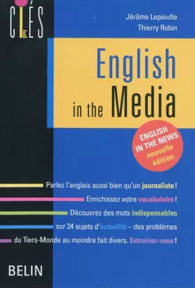 Couverture du produit · English in the Media