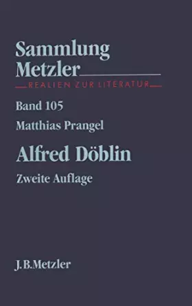 Couverture du produit · Alfred Döblin (Sammlung Metzler)
