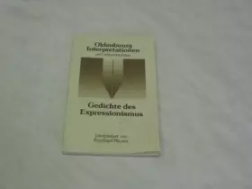 Couverture du produit · Gedichte des Expressionismus : Interpretationen.