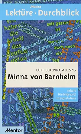 Couverture du produit · Lessing: Minna Von Barnhelm (Lekture - Durchblick)