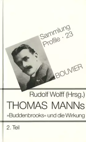 Couverture du produit · Thomas Manns Buddenbrooks und die Wirkung II