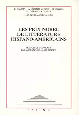 Couverture du produit · Prix nobels de littérature