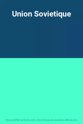 Couverture du produit · Union Sovietique