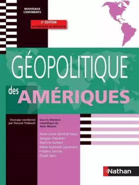 Couverture du produit · GEOPOLITIQUE DES AMERIQUES NV