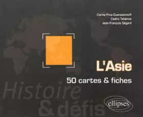 Couverture du produit · L'Asie: 50 cartes et fiches