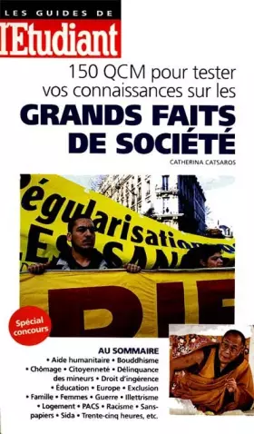 Couverture du produit · 150 QCM pour tester vos connaissances sur les grands faits de société