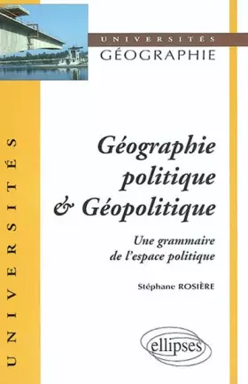 Couverture du produit · Géographie politique et géopolitique