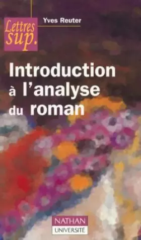 Couverture du produit · Introduction à l'analyse du roman